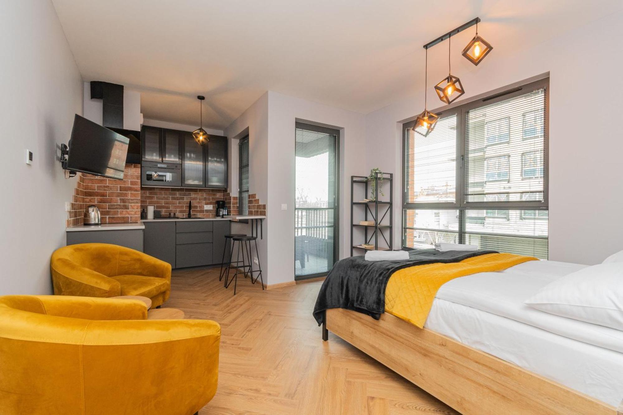 Grand Apartments - Doki Living & Foodhall Gdańsk Zewnętrze zdjęcie