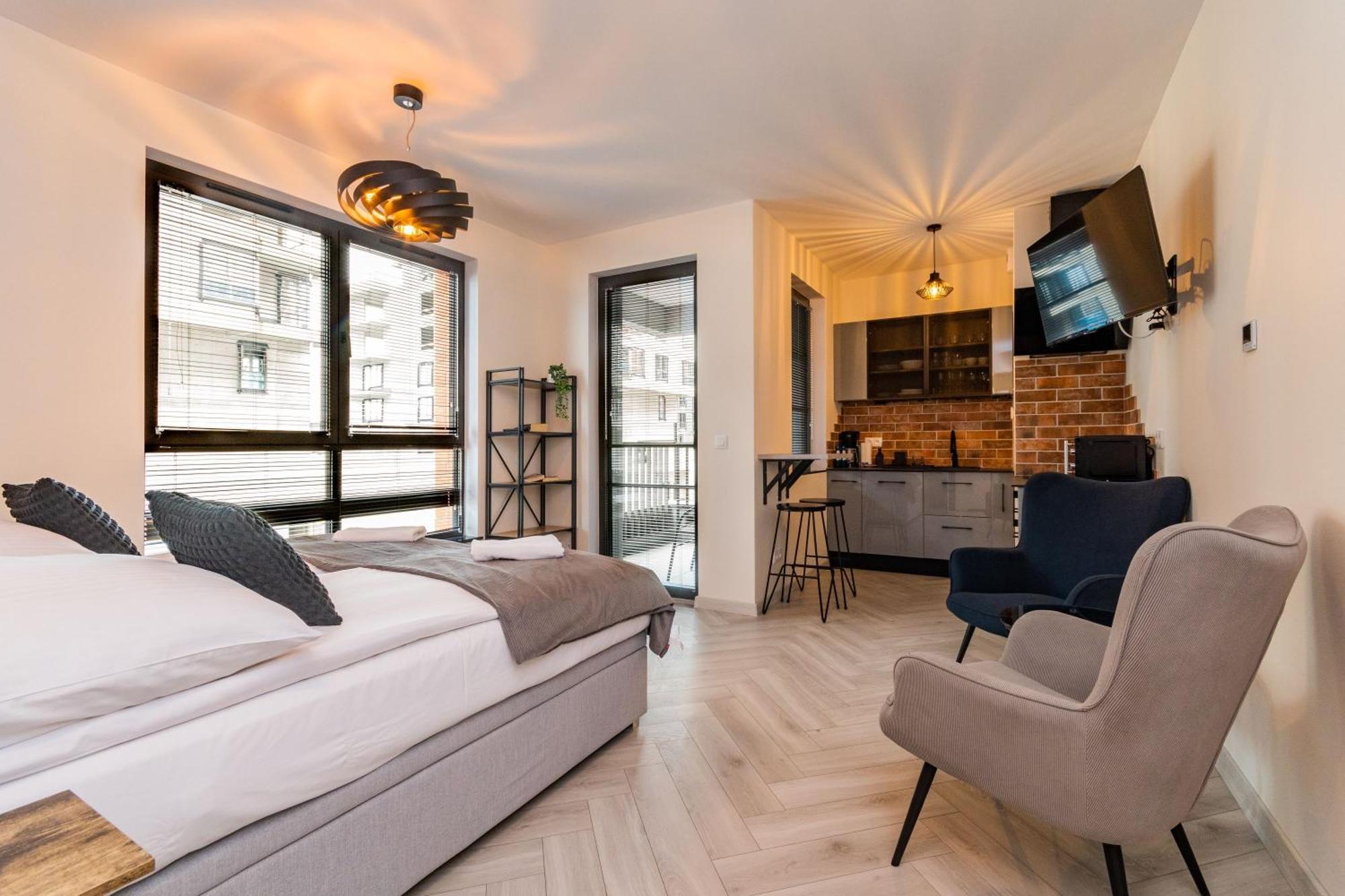 Grand Apartments - Doki Living & Foodhall Gdańsk Zewnętrze zdjęcie